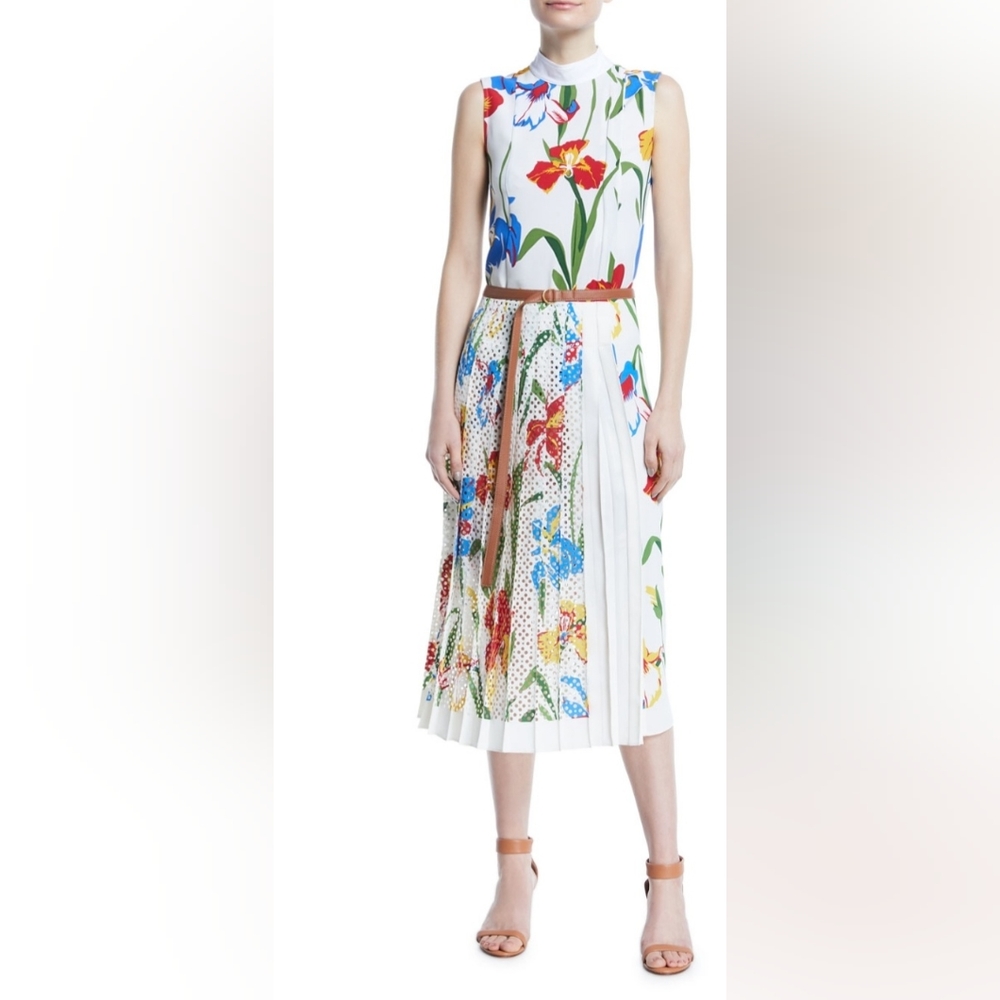 Tory Burch Carine Floral-Print Dress